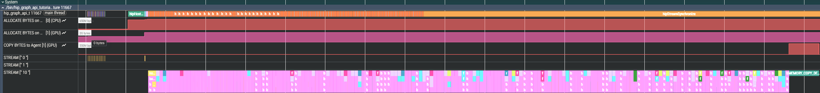 Diagram showing a trace of the capturing variant.