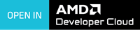 Open in AMD Developer Cloud