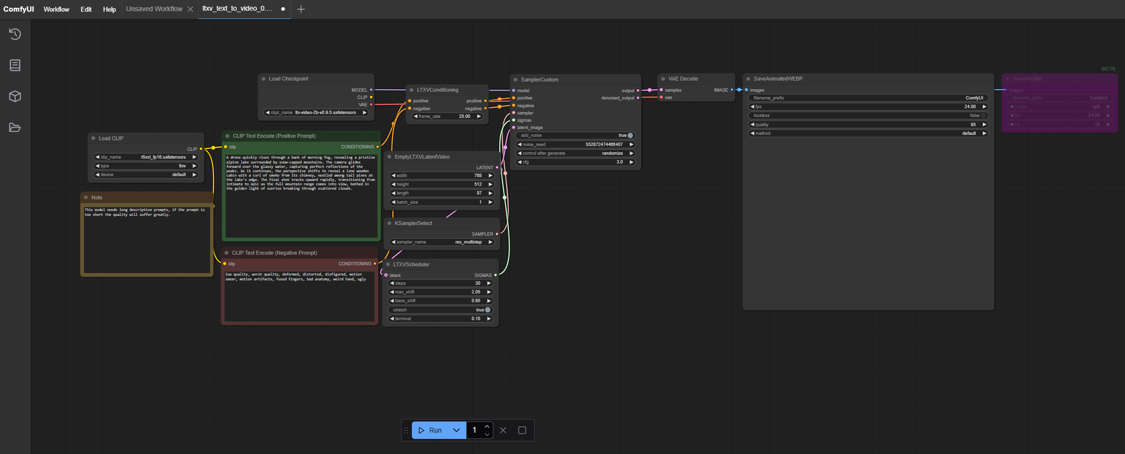 ltx workflow