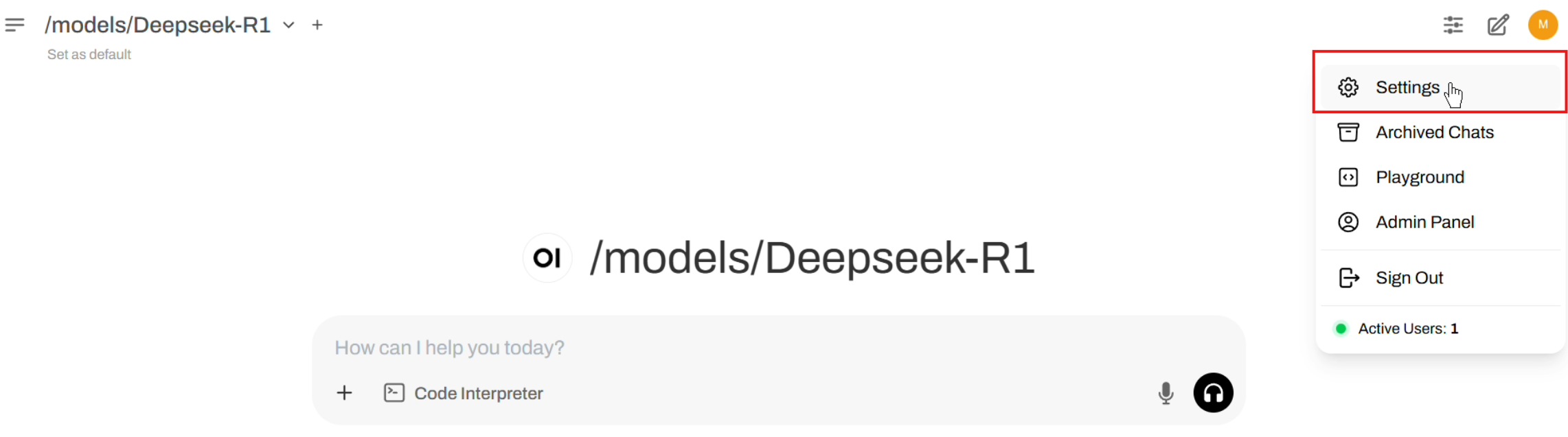 OpenWebUI Setup 1