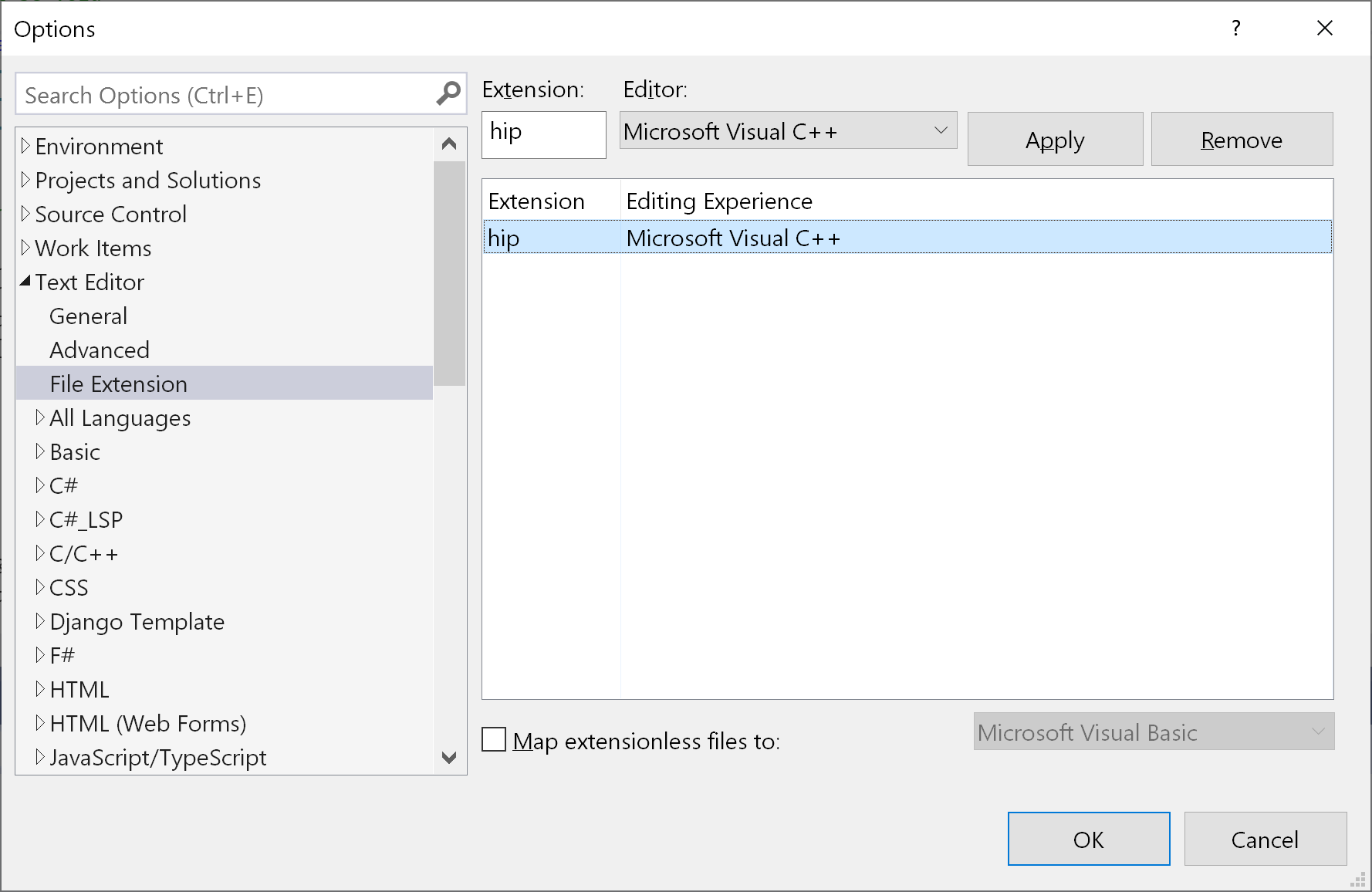 IntelliSense — HIP-VS Documentation